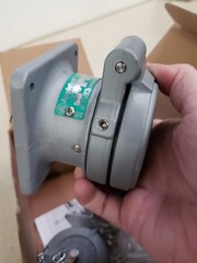 Appleton 30 Amp Plug Adr3034 Emerson Poweritte Spring Cover