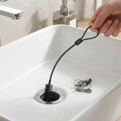 Flexible Drain Pipe Cleaning Brushes 4Pcs 77cm Sink Clog Removers