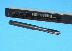 OSG 5/16-24 HY-PRO DIN Spiral Point Plug Tap HSSE 2B 3FL NF S/O (2531201)