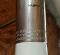 Aflex Hose SANITECH 12-PHA-96in-03-03 030356-96 3/4 Teflon SS 60/90 BAR 800+ PSI