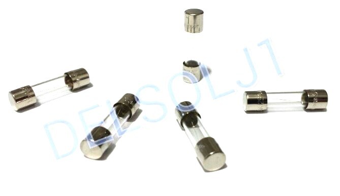 LOT OF 5 GMA-1.5A BUSS BUSSMANN FUSES 1.5A 250V 5mm x 20mm FAST BLOW