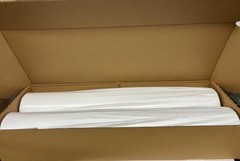 2 ROLLS 36″ x 500′ 20lb Bond Paper Wide Format Engineering Copier 3″ core