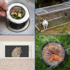 20 Mesh 304 Stainless Steel Screen, 15.7” x 15.7in x 142in(40x360cm)