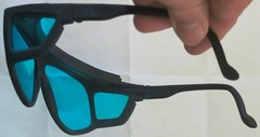 2 Pair ViziLite Zila Laser Safety Glasses OD 4+ 430-580nm #39 Cases