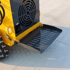New Skid Steer Loader 24HP 4-in-1 Bucket 3-stage hydraulic pump Free Shipping