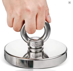 Super Strong Neodymium Fishing Magnet Hook Heavy Duty Rare Earth Magnet 100LBS