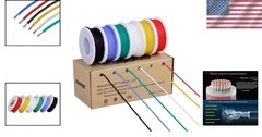 18 AWG Silicone Tinned Copper Wire Kit – Flexible & High-Performance 6 Colors