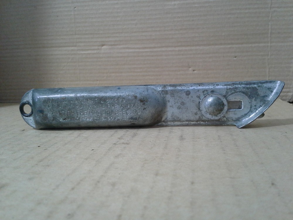 Vintage. Kutto box cutter utility knife. Working. VGC