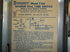 Intermatic 24 Hour Dial Time Switch Model T101 *FREE SHIPPING*