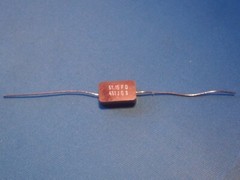 Mica Capacitor by R. Jahre Berlin, 450 pF / 500 V, 3 x Mica Capacitor,