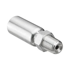 12 Pack 1/4″ Hydraulic Hose Fitting-1/4″ Hose X1/4 Inch NPTF Male Pipe Thread Hy