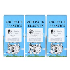 2xETERFANT Dental Ortho Elastics Rubber Bands Latex Braces 3.5oz 1/8(Chipmunk)