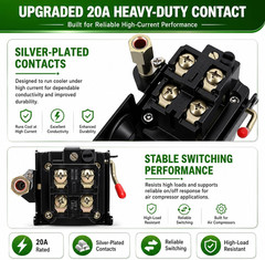 LF10-4H Pressure Switch, 4 Port Air Compressor Pressure Switch Replacement Cont