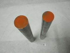 4140 Alloy Steel Round Bar Stock Rods Lot 1.375 and 1.125 In Diameter 12 In Long