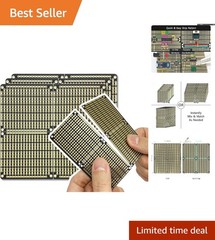 Lead Free Gold-Plated PCB Prototype Board, 3 Pack, for Secure Circuit Design