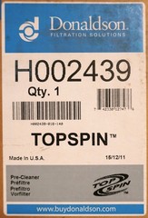 Donaldson H002439 TopSpin HD Pre-Cleaner Air Filter 7″ Inlet