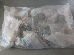 25 NEW AMPHENOL 172106 N-TYPE BULKHEAD 50 OHM RF CONNECTORS FREE SHIPPING