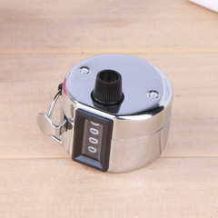 Handheld 4 Digital Tally Counter Mechanical Manual Palm Clicker Number Count Ass