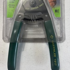 Greenlee 1917 6 In Wire Stripper Stranded: 16-26 AWG Plier nose Cut copper USA