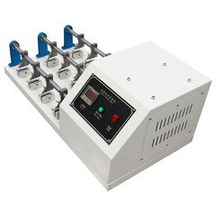 Leather Folding Resistance Testing Machine with 12 Sets of Fixtures 110V 400W