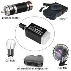 2x DC 12V 24V Motor Speed Control Switch Car Truck Fan Heater Control Defroster