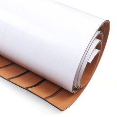 106*35″ Yacht RV Boat Flooring Decking Sheet Pad EVA Foam Faux Teak Marine Mat