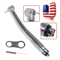 SEASKY Dental High Speed Handpiece 4Holes Standard Head Burr M4 Push Button NEW