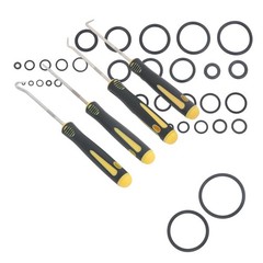 32 Size 1540 Pcs Rubber O-Ring Assortment Kit with Pick & Hook Set OD:4-50mm