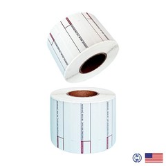 LST-8000 Printing Scale Label, 58 x 30 mm, Non-UPC, 24 Rolls Per Case New Nice