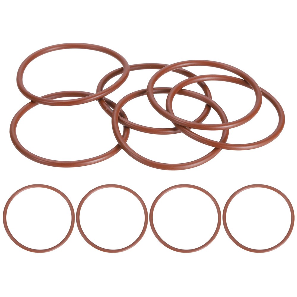 10Pcs AS-026 O-Rings, Fluorine Rubber O-Rings 1-1/4″ ID 1-3/8″ OD 1/16″ Width