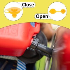 10Pcs Yellow Fuel Gas Can Jug Vent Cap Blitz Scepter Essence Midwest Eagle