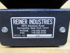 Reiner Industries FSC Foot Pedal