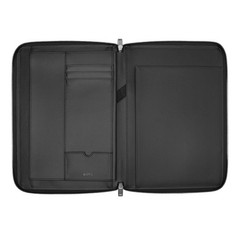 Hugo Boss Monogram Zipped Black Conference Folder zip A4