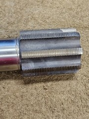 2-1/2″ – 12 2.5 X 12 RH Thread Threading Plug Tap 8 Flute Military Surplus USA