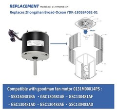 0131M00061SP 1/4HP Condenser Fan Motor For Goodman Air conditioner Amana New