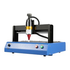 110V Electric Metal Marking Machine Dot Peen 200x150mm for Number Letter Label