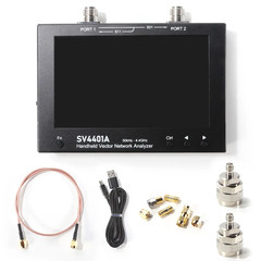 SV4401A Vector Network Analyzer 50KHz~4.4GHz with 7-Inch Touch Screen HF VHF UHF
