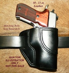 Gary C’s Leather OWB Avenger HOLSTER for Sig Sauer P220 Carry 3.9″