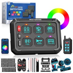 P1Y APP Wireless Remote Switch Panel Light Circuit Relay Box for Truck RV Marine
