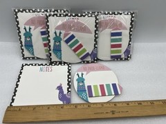 Sticky Notes NO PROB-LLAMA 3pk (LOT of 4)