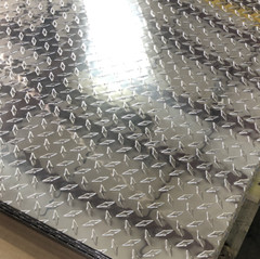 DIAMOND ALUMINUM .025″ TREAD PLATE SHEET ROLLS GRAVEL GUARD 1/40″ MULTIPLE COLOR