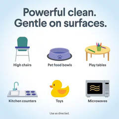 75-Count Free & Clear Compostable All-Purpose Cleaning Wipes