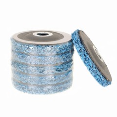 10 Pcs Clean Disc 4.5″ x 7/8″ Easy Change Strip Discs Remove Paint Rust & Clean