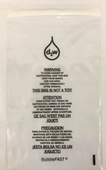 100 (9″ x 12″) eco-friendly Biodegradable Self Seal Poly Bags with Suffocation W