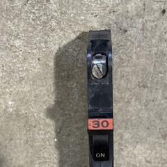 Federal Pacific Stab-Lok 30 Amp 1 Pole Type NC Circuit Breaker FPE 1/2″ Thin