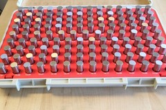 New 125 Piece Vermont Pin Gage Gauge Set 14.01-16.49mm Plus Class ZZ (.02mm)
