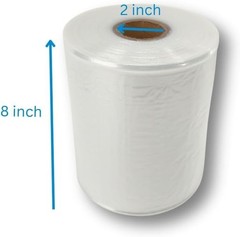 Nylon-Enriched HDPE+PA Air Pillow Film Roll, Perforated Every 4″, Air Cushion