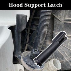 GYUPTRK Hood Support Latch Fit for Freightliner Cascadia 1 Pack, Black