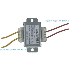 AC/AC Power Transformer Input 120V 60HZ Output 12V 10VA Power Transformer Single