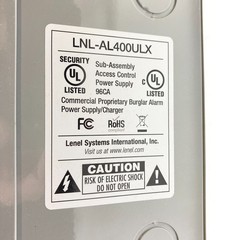 Lenel LNL-AL400ULX Power Supply/Charger – Altronix AL1012ULXB – OPEN BOX